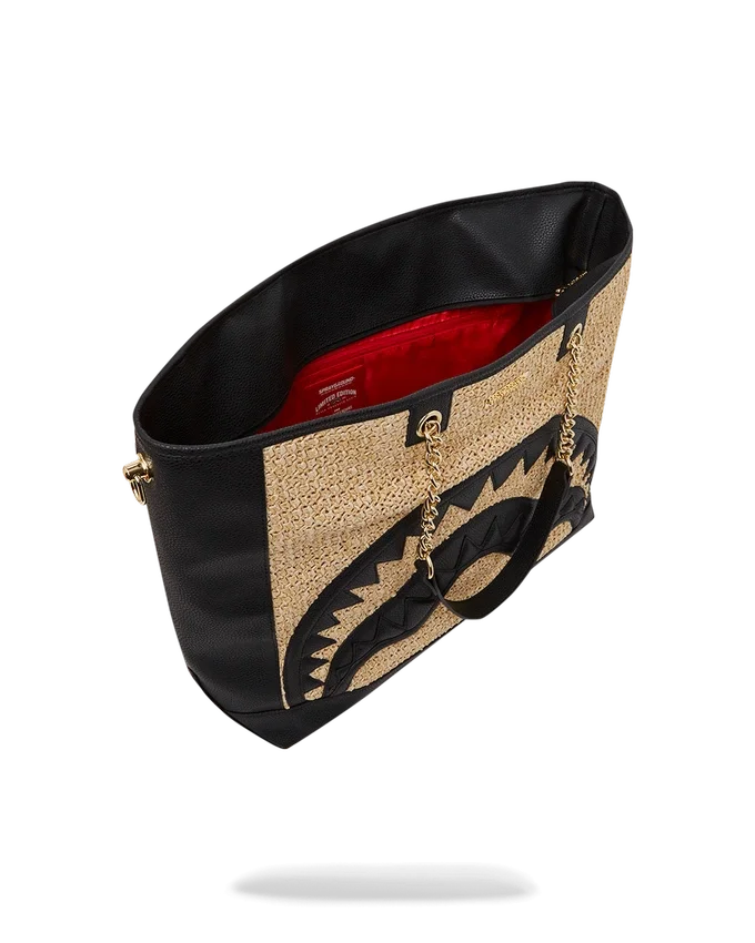 RAFFIA PALM Tote Çantalar