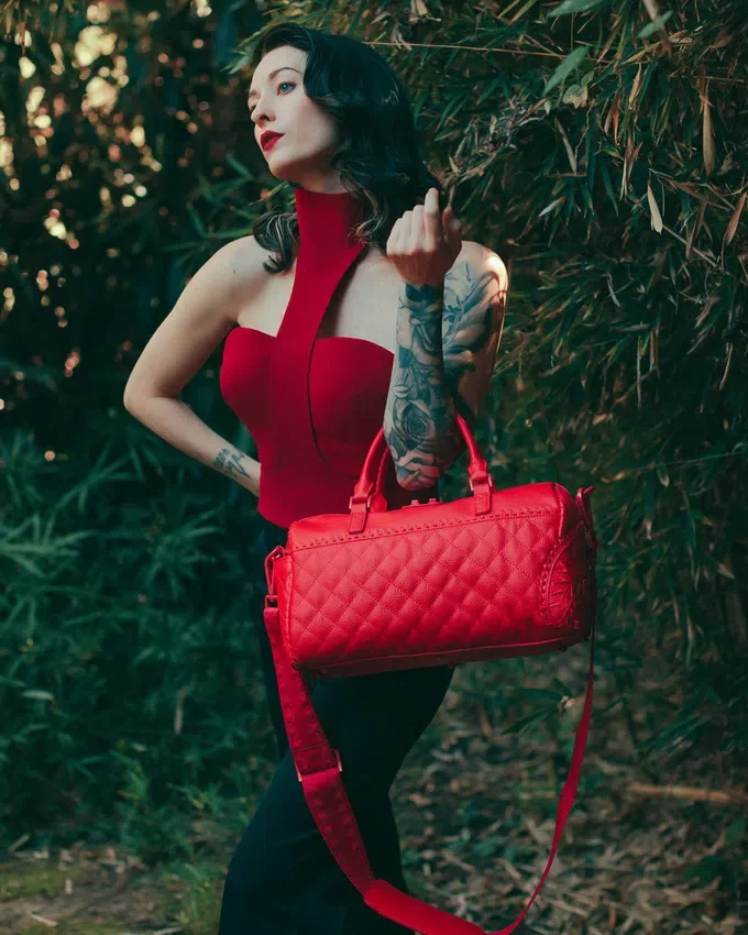 RED RIVIERA Mini Silindir Çantalar