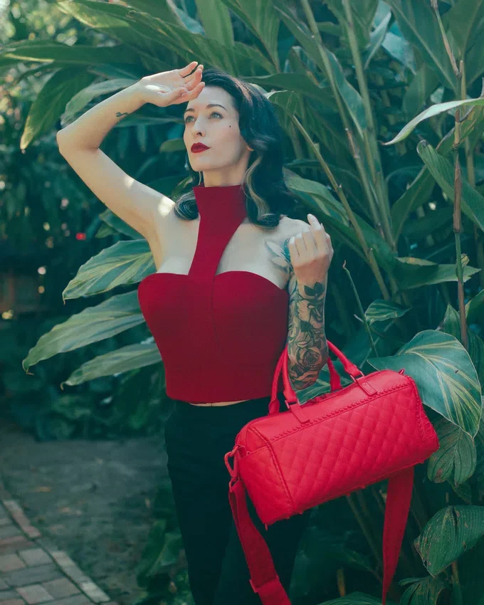 RED RIVIERA Mini Silindir Çantalar