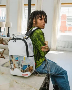 RESMİ BASQUIAT ACQUE PERICOLOSE 1981 Sırt Çantaları (DLXV)