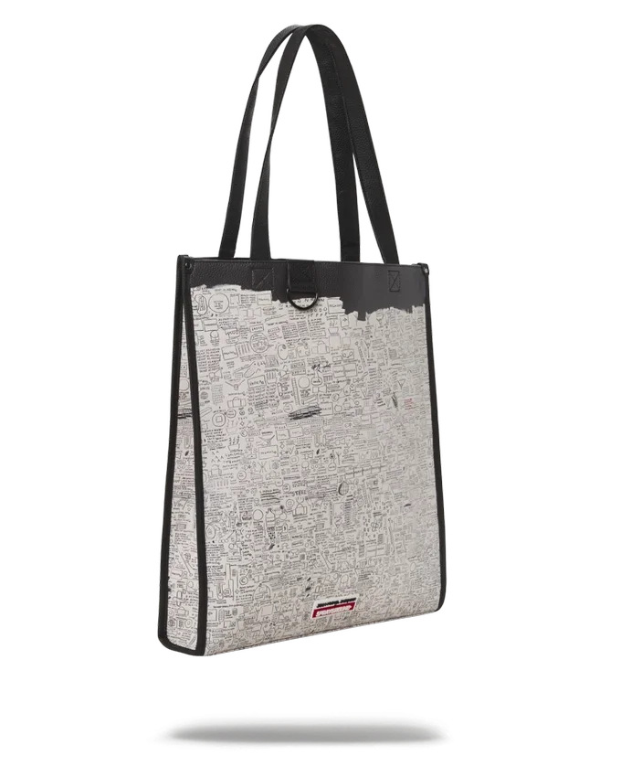 RESMİ BASQUIAT PEGASUS 1987 LOFT Tote Çantası