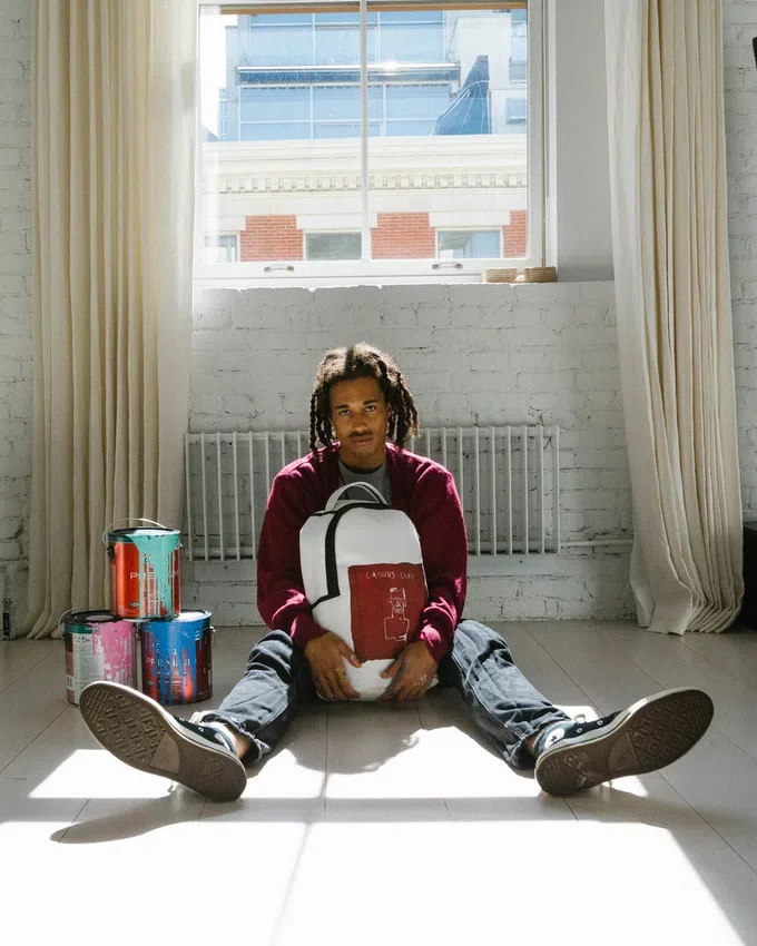 RESMİ BASQUIAT THE LEGEND 1982 Sırt Çantası (DLXV)