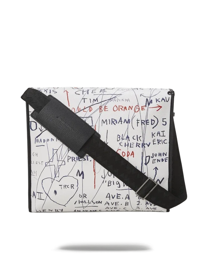RESMİ BASQUIAT UNTITLED (CHEESE POPCORN) 1983 Çapraz Askılı Çantalar