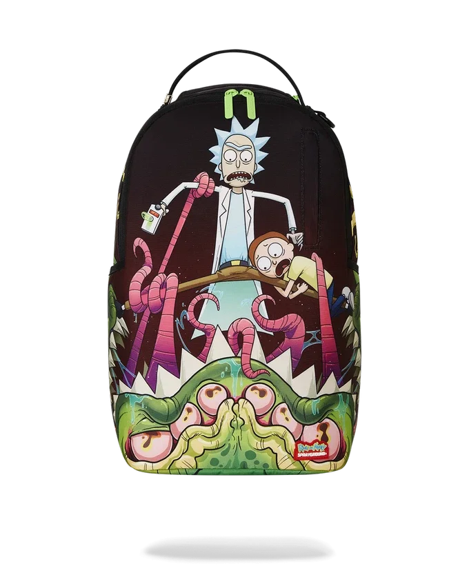 RICK AND MORTY BOYUTLARARASI DLXR SIRT ÇANTASI