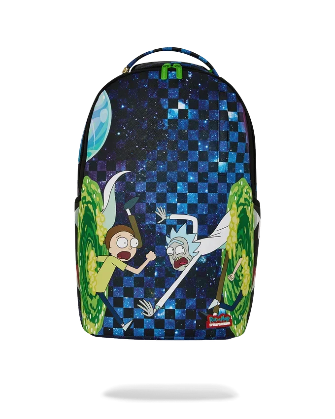 RICK AND MORTY PORTAL JUMPING Sırt Çantası