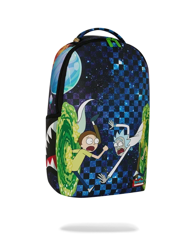 RICK AND MORTY PORTAL JUMPING Sırt Çantası