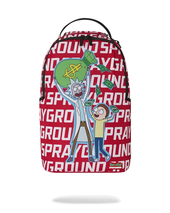 RICK & MORTY DÜNYA BENİM DLXSR Sırt Çantası