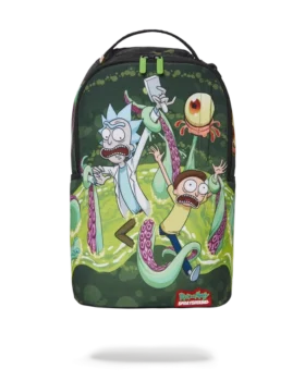 RICK & MORTY PORTAL KÖPEKBALIKI AĞZI SIRT ÇANTASI (DLXR)