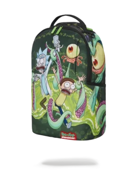 RICK & MORTY PORTAL KÖPEKBALIKI AĞZI SIRT ÇANTASI (DLXR)
