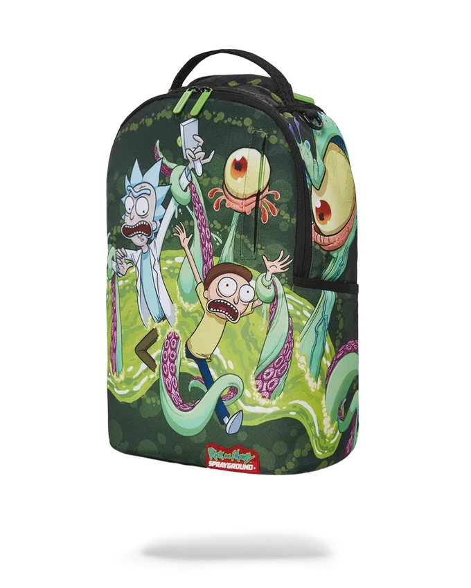 RICK & MORTY PORTAL KÖPEKBALIKI AĞZI SIRT ÇANTASI (DLXR)