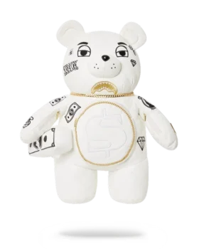 RIVIERA LE BLANC ALTIN ZİNCİRLİ MONEYBEAR TEDDYBEAR Sırt Çantası