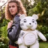 RIVIERA LE BLANC ALTIN ZİNCİRLİ MONEYBEAR TEDDYBEAR Sırt Çantası