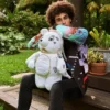 RIVIERA LE BLANC ALTIN ZİNCİRLİ MONEYBEAR TEDDYBEAR Sırt Çantası