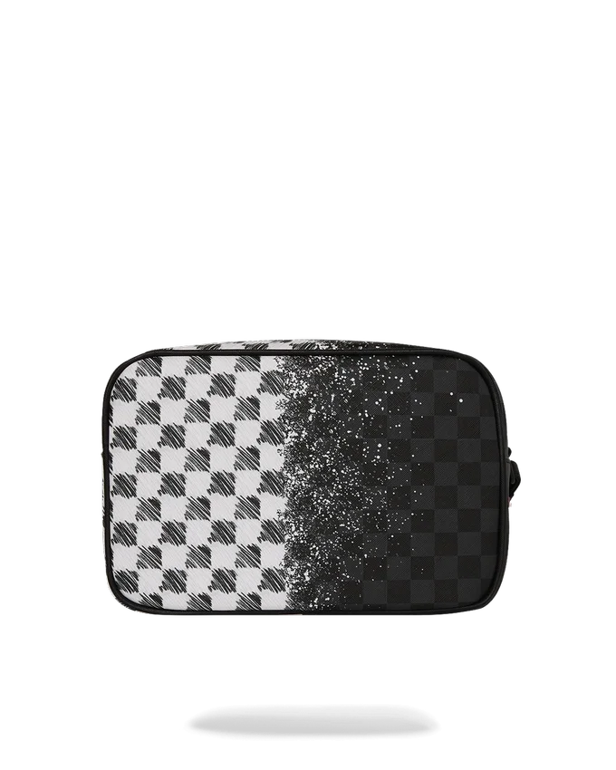 SCRIBBLE DRIBBLE CHECK Makyaj Çantaları