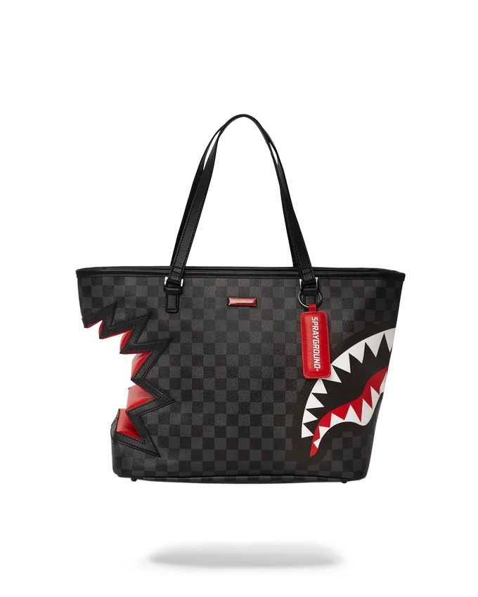 Shark Bite SHARKS IN PARIS GRİ Tote Çanta