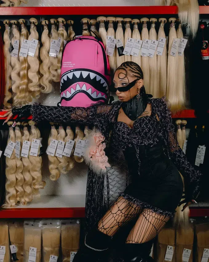 SHARK CENTRAL BUBBLE SHARK (PEMBE) Sırt Çantası