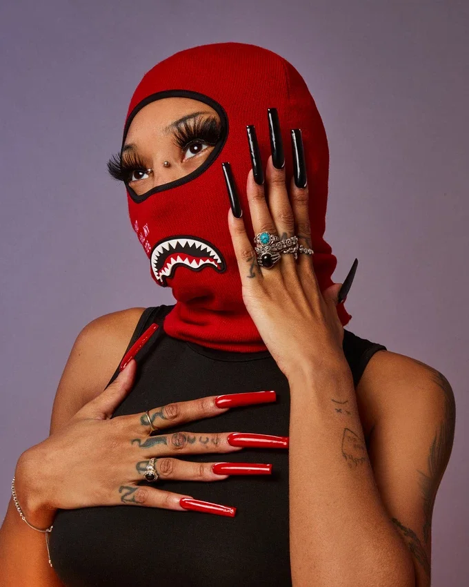 Shark CENTRAL Kar Maskeleri (Kırmızı)
