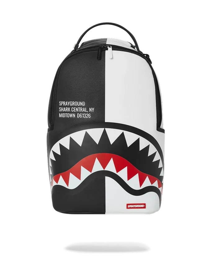 SHARK CENTRAL Split Sırt Çantası BLK/WHT (DLXV)