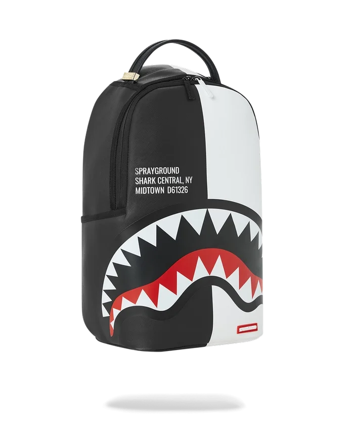 SHARK CENTRAL Split Sırt Çantası BLK/WHT (DLXV)