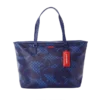 SHARK CHECK (MAVİ) Tote Çantalar