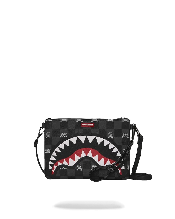 Shark ÇETESİ SAKLANMA YERİ ÇAPRAZ EL ÇANTASI