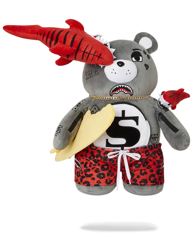 SHARK FRIENDS MONEYBEAR TEDDYBEAR Sırt Çantası