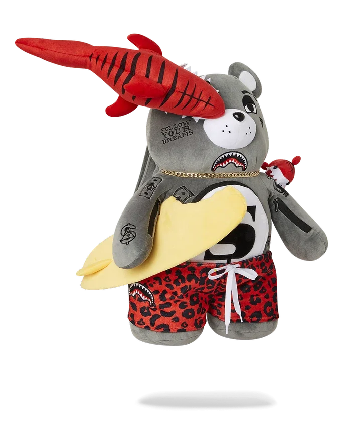 SHARK FRIENDS MONEYBEAR TEDDYBEAR Sırt Çantası