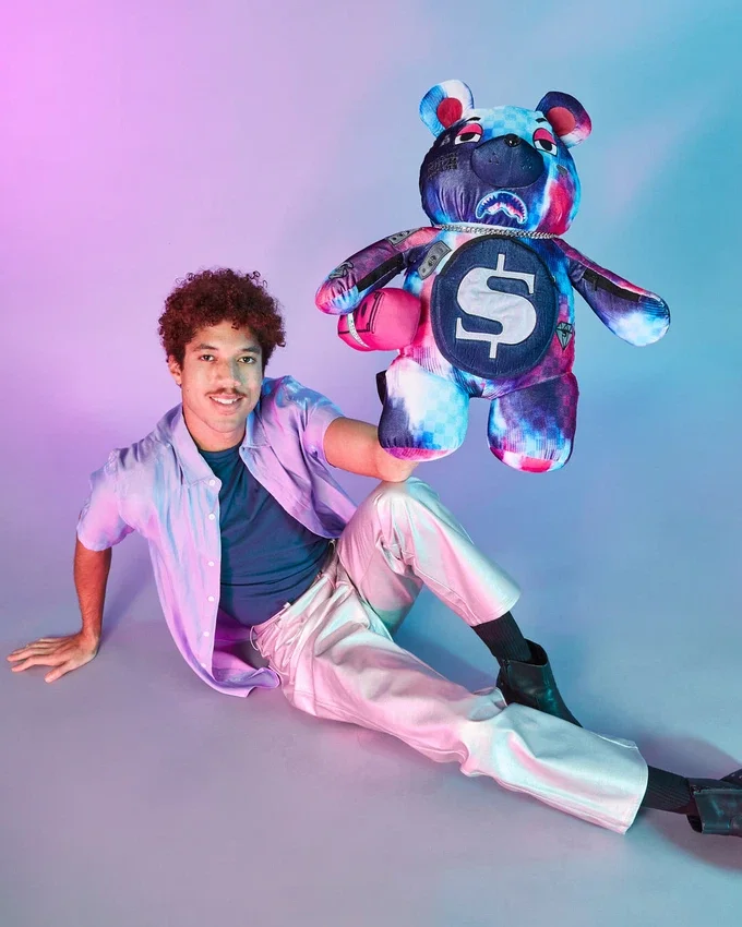 SHARKCLUB ELECTRONICA MONEYBEAR TEDDYBEAR Sırt Çantası