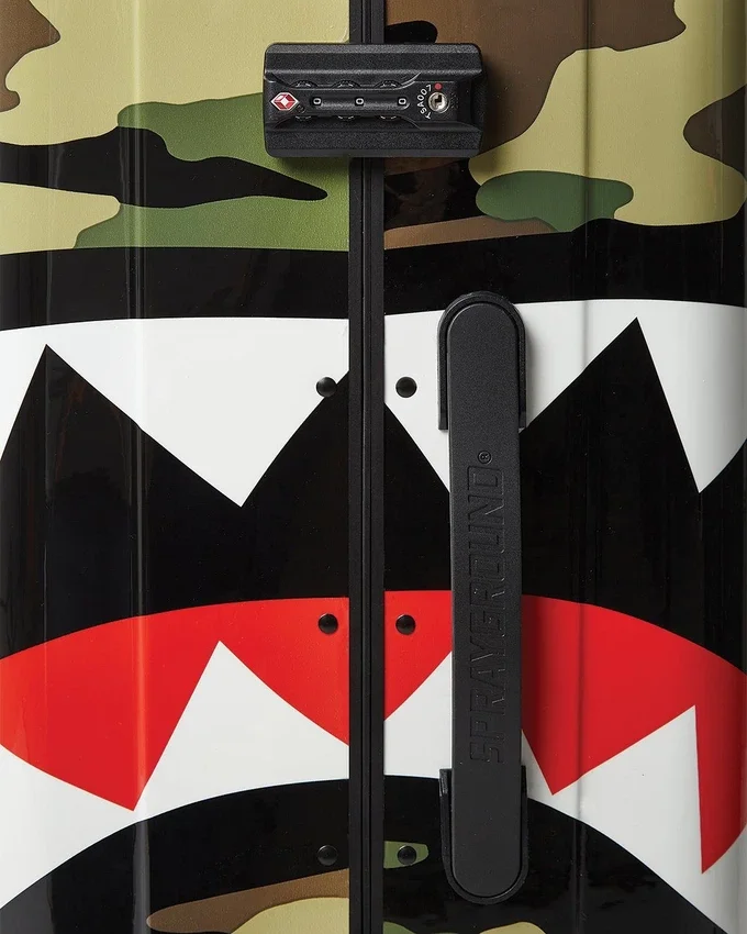 SHARKNAUTICS (Camo) 29,5 inç TAM BOY VALİZLERİ