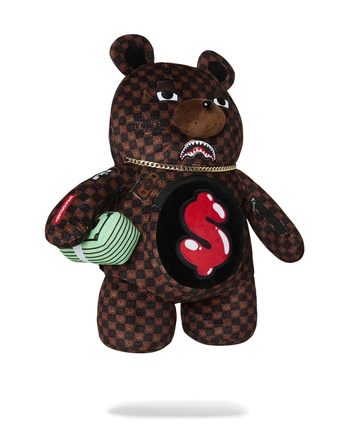 SHARKS IN PARIS GRIN & GRIND MONEYBEAR Sırt Çantası