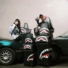 SHARKS IN PARIS HYPER PUFF Tote Çantası
