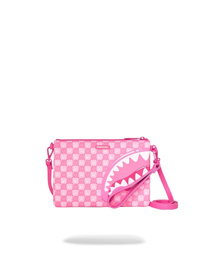 SHINOBI SHARKS IN PARIS (PEMBE) ÇAPRAZ TAŞIMA ÇANTASI