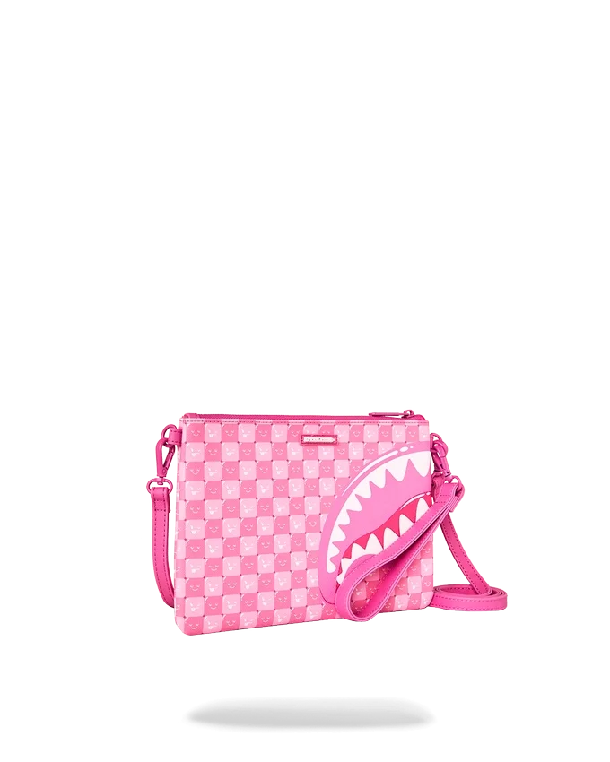 SHINOBI SHARKS IN PARIS (PEMBE) ÇAPRAZ TAŞIMA ÇANTASI