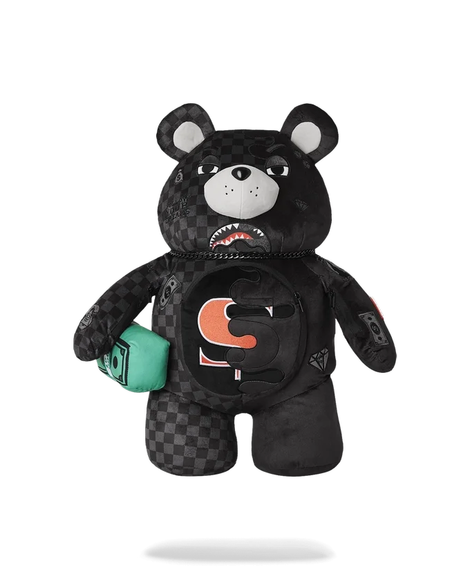 SPEED SHARK SIDE SWIPE MONEYBEAR Teddy Bear Sırt Çantası