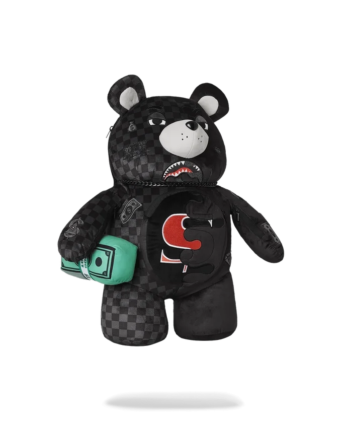 SPEED SHARK SIDE SWIPE MONEYBEAR Teddy Bear Sırt Çantası