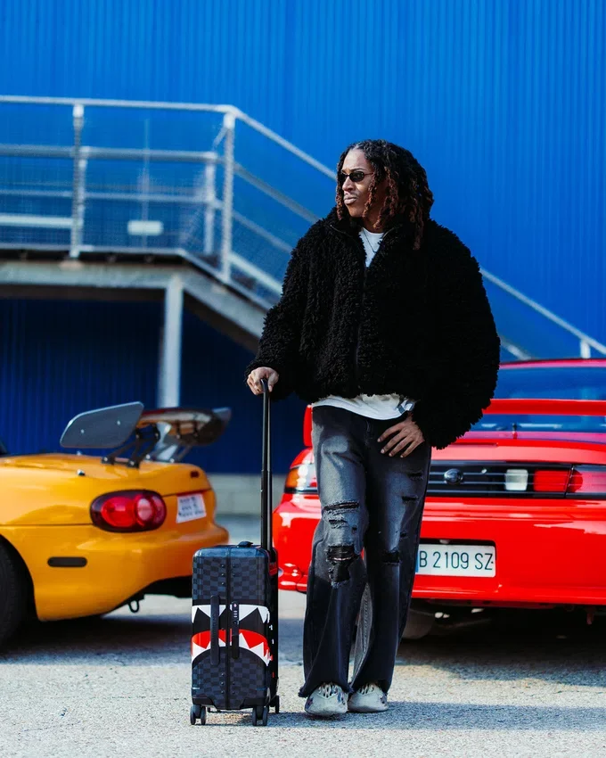 SPEED SHARK SIDE SWIPE SERT KABUKLU VALIZ
