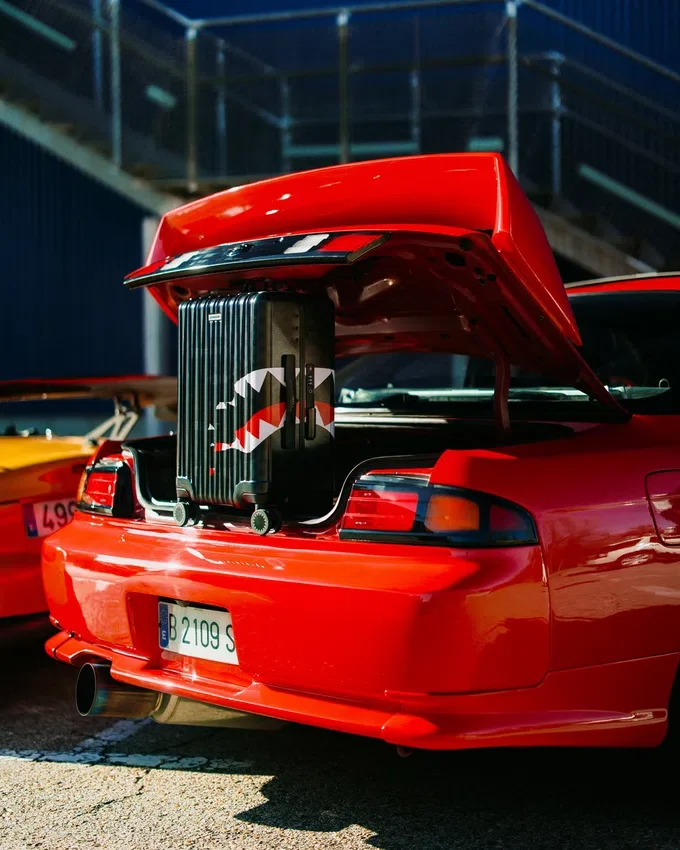 SPEED SHARK SIDE SWIPE SERT KABUKLU VALIZ