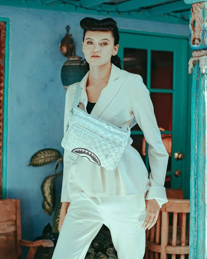 SPLIT THE CHECK (PEARL) KARGO ÇAPRAZ ÇANTASI