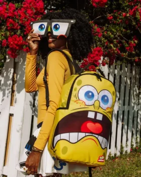 Spongebob EYE POP ÇIKARILABİLİR GÖZLER Sırt Çantası