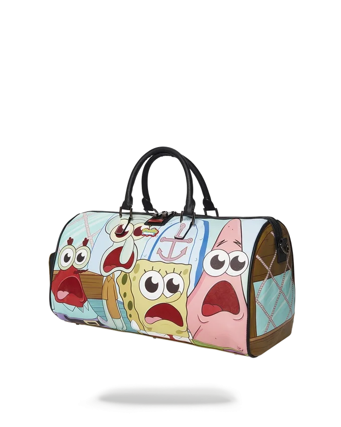 Spongebob Shark CREW EMPEROR Silindir Çantası