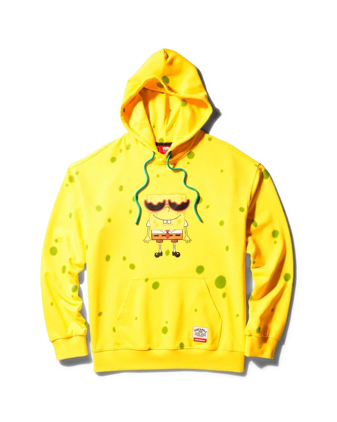Spongebob SPONGE KAPÜŞONLU TİŞÖRT (SARI)