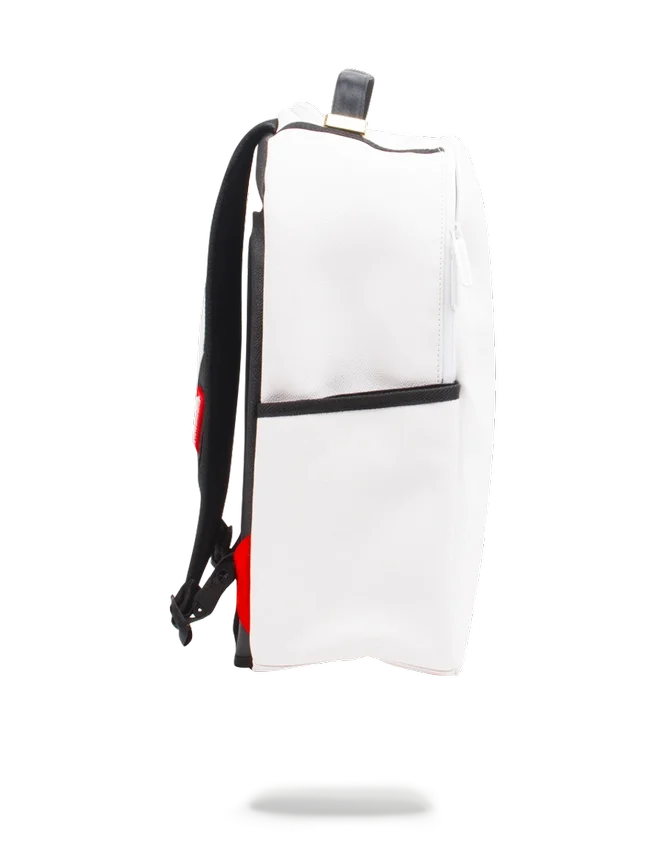 SPRAYGROUND DIY BEYAZ Sırt Çantası (VEGAN DERİ VE İÇ PARA ASTARI) & MARKERLER DAHİL
