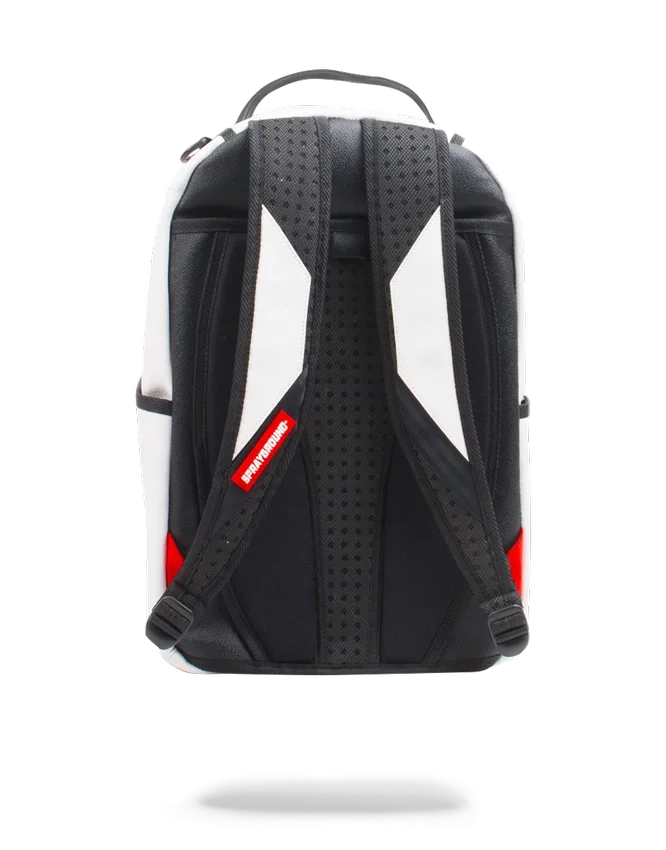 SPRAYGROUND DIY BEYAZ Sırt Çantası (VEGAN DERİ VE İÇ PARA ASTARI) & MARKERLER DAHİL