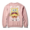 SPRAYGROUND KREW YAKALI KAPŞONLU SWEATSHIRT (PEMBE)