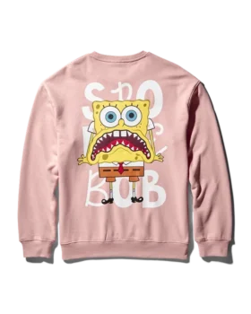 SPRAYGROUND KREW YAKALI KAPŞONLU SWEATSHIRT (PEMBE)
