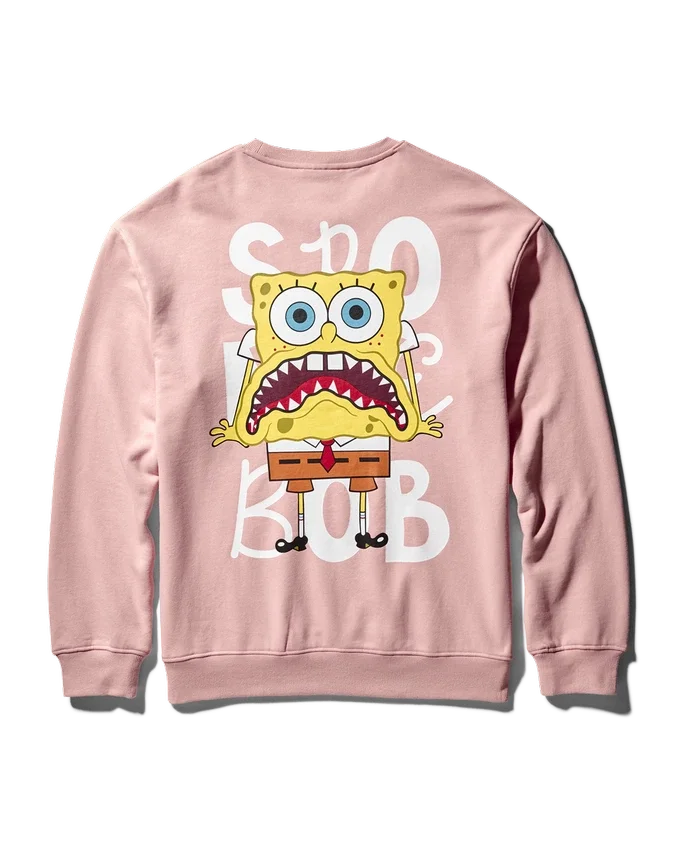SPRAYGROUND KREW YAKALI KAPŞONLU SWEATSHIRT (PEMBE)