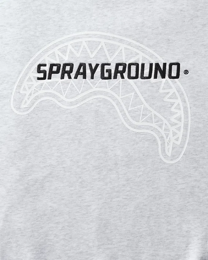 SPRAYGROUND KREW YAKALI KAZAK (AÇIK GRİ)