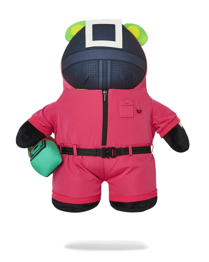 SQUID GAME İŞBİRLİĞİ PINK SOLDIERS BEAR SIRT ÇANTASI