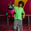 SQUID GAME İŞBİRLİĞİ PINK SOLDIERS BEAR SIRT ÇANTASI