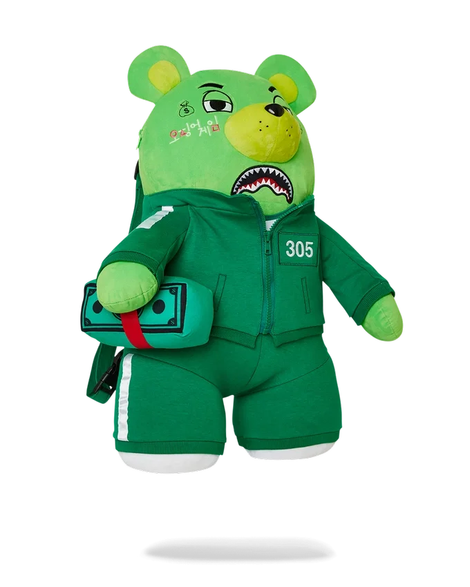 SQUID GAME İŞBİRLİĞİ YARIŞMACISI MONEYBEAR Sırt Çantası